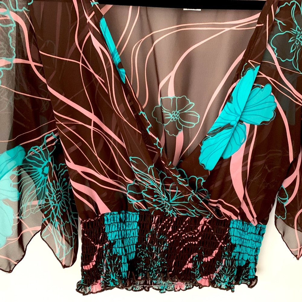 Signature floral blouse